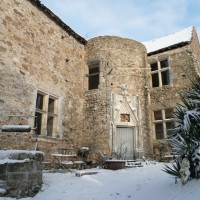 le château sous la neige